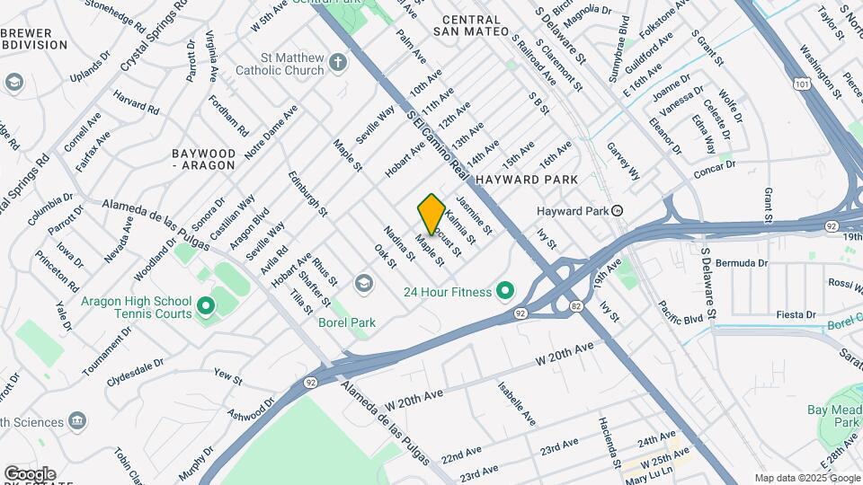 1435 Maple St Map and Location Details