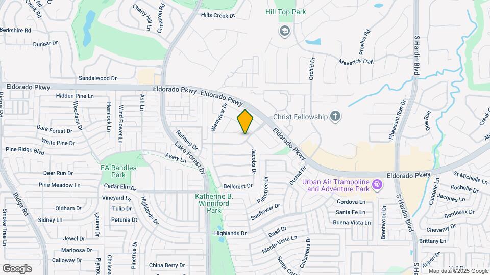 3106 Legend Dr Map and Location Details