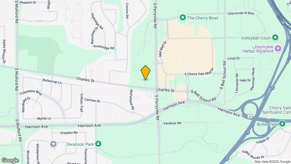 6930 Charles St, Unit 1 - 1BR 1.5BA Map and Location Details