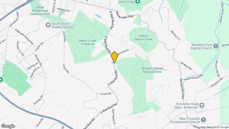 436 E Red Bud Rd Map and Location Details