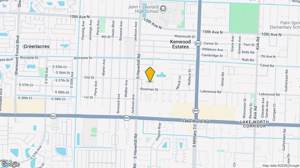 3779 Whitney Park Ln Map and Location Details