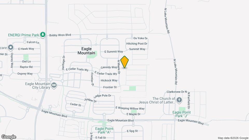 4427 N Morgan Way Mapa y Detalles de la Ubicación