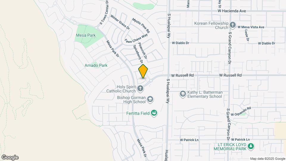 10360 Pescado Ln Map and Location Details