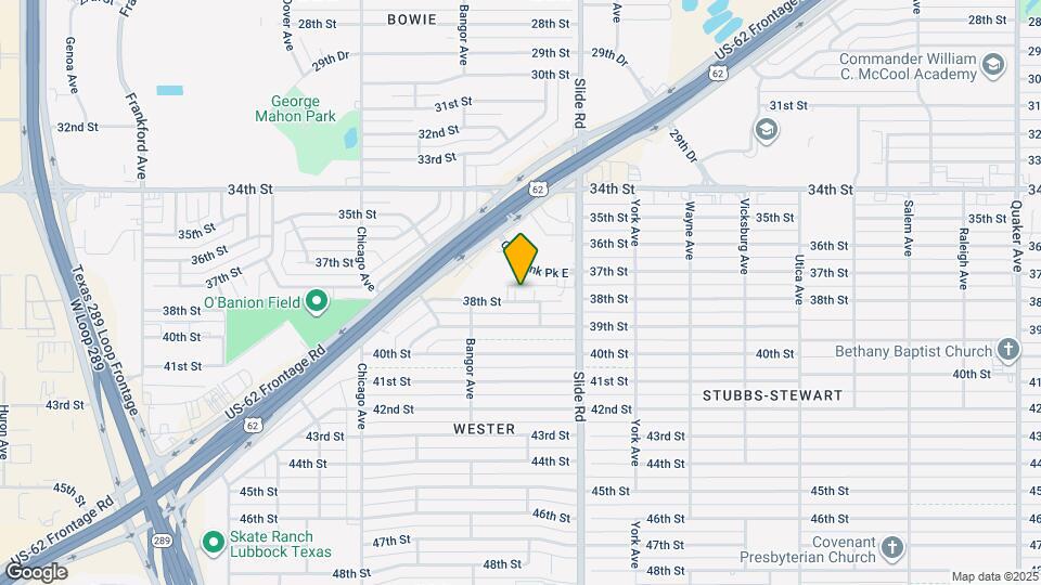 5310 38th St Map and Location Details
