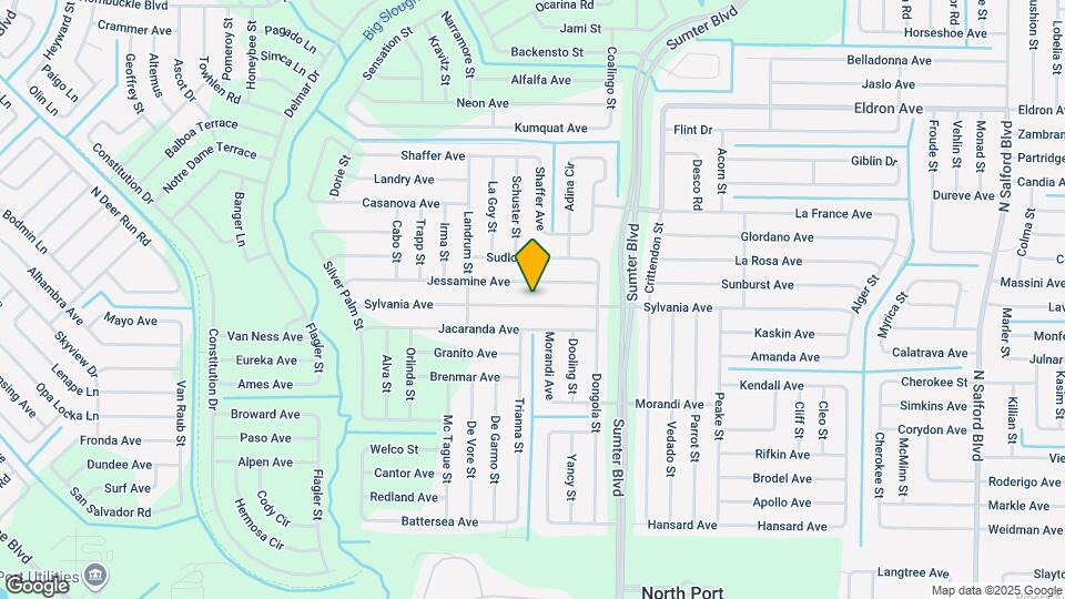5306 Sylvania Ave Map and Location Details