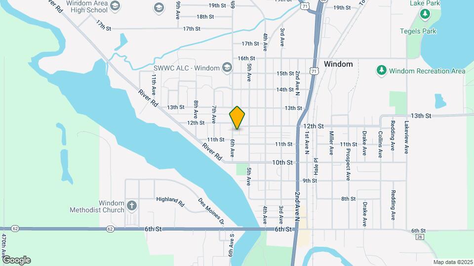 1141 6th Ave N Map and Location Details