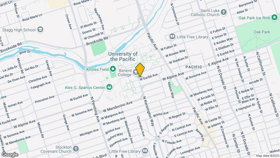 870 W Euclid Ave Mapa y Detalles de la Ubicación