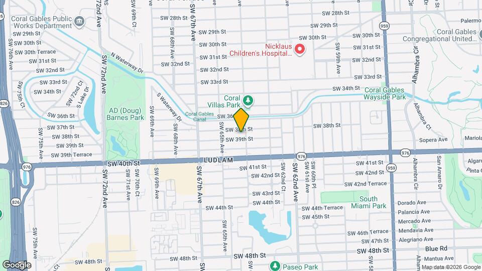 6415 SW 39th St Map and Location Details