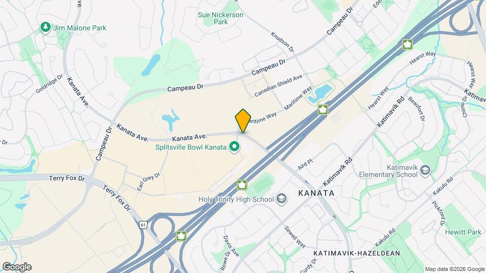 180 Kanata Ave. Map and Location Details