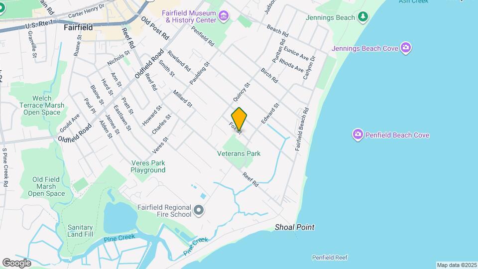 124 Fox St Map and Location Details