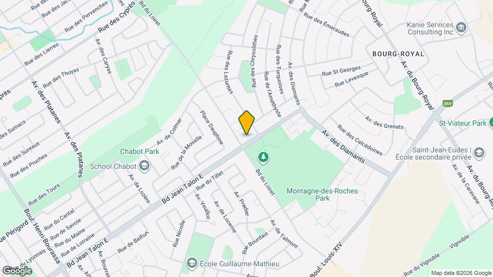 1030 Du Loiret Boul Map and Location Details