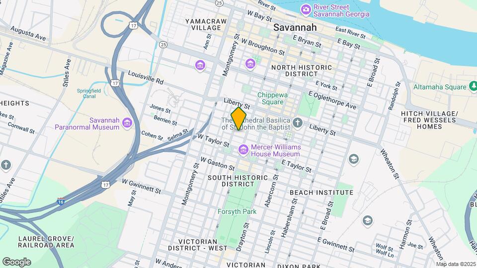 120 W Jones St Mapa y Detalles de la Ubicación