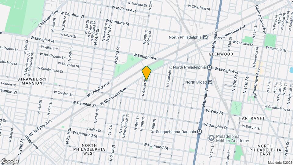 2513 N Garnet St Map and Location Details