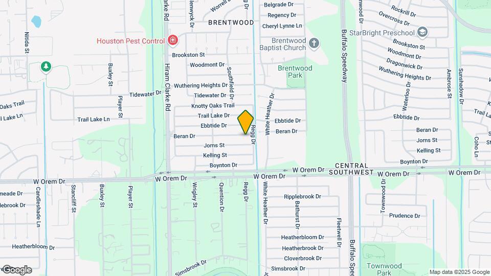 4111 Beran Dr Map and Location Details