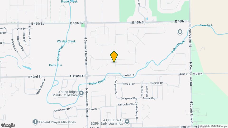 4260 Arches Ct Mapa y Detalles de la Ubicación