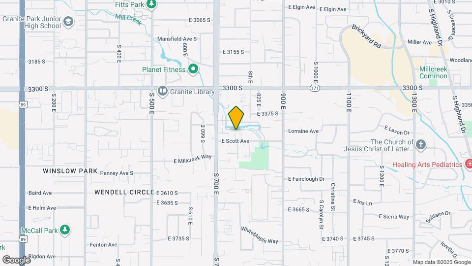 759 E Scott Ave Map and Location Details