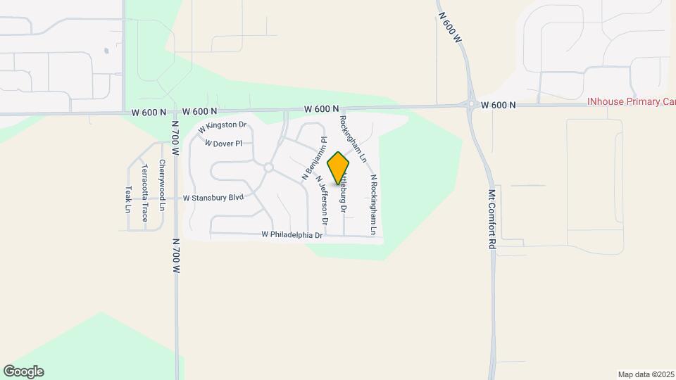 5734 N Attleburg Dr Mapa y Detalles de la Ubicación