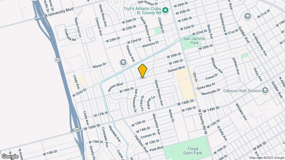 1617 Sunset Blvd Mapa y Detalles de la Ubicación