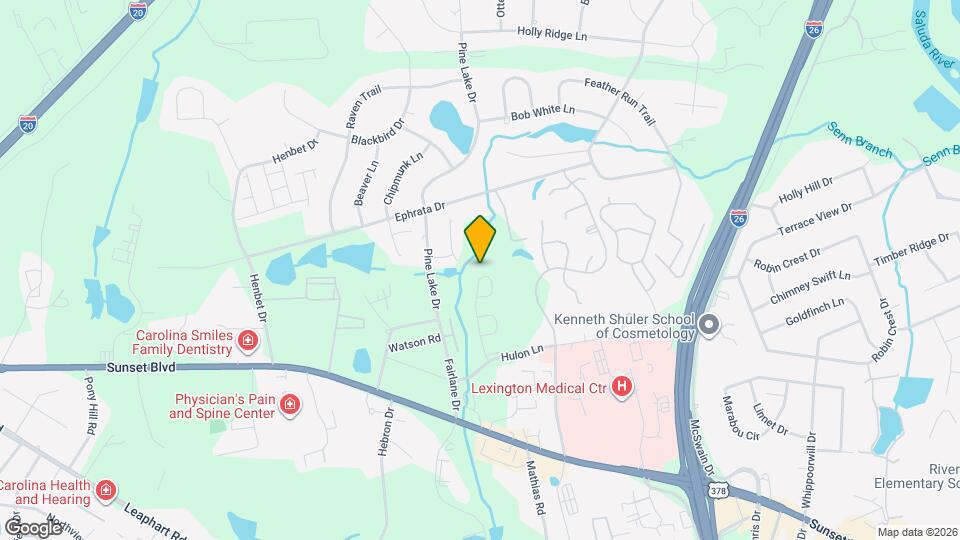 1101 Hulon Ln Map and Location Details