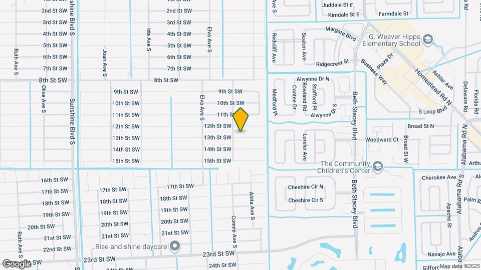2516 13th St SW Map and Location Details