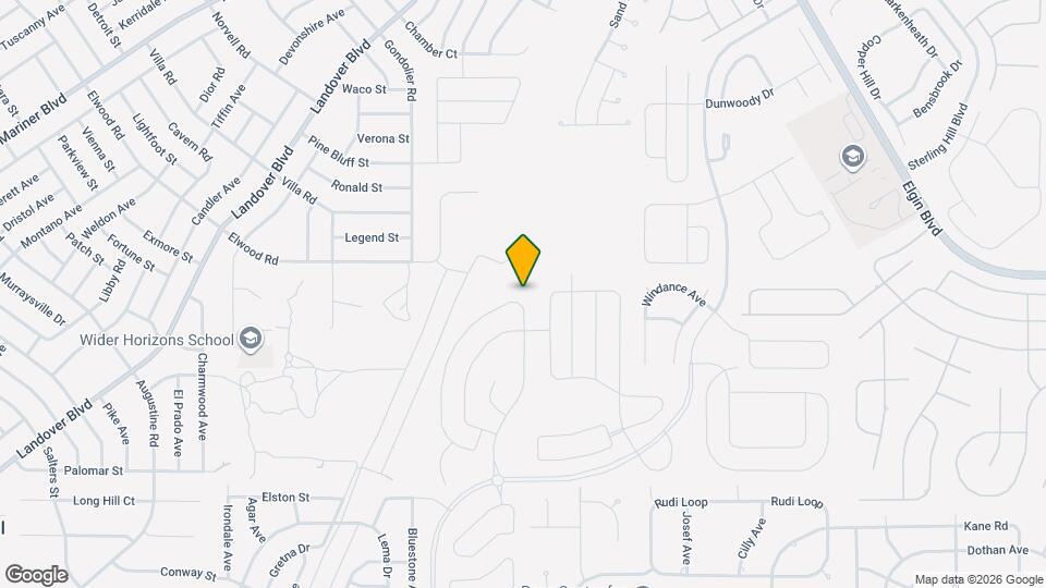 3802 Benham Rise Rd Mapa y Detalles de la Ubicación