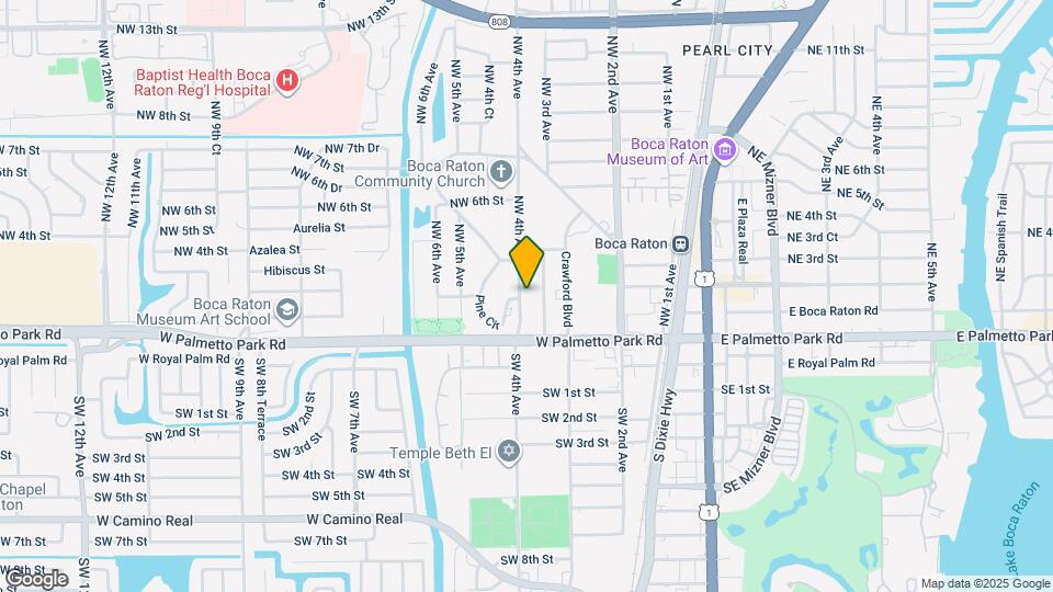 184 NW 4th Ave, Unit A Map and Location Details