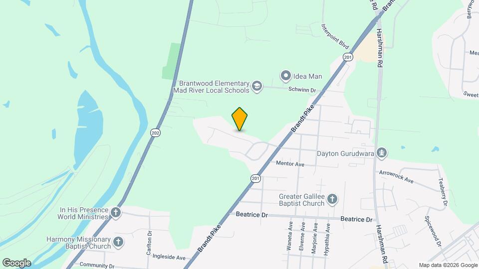 537 Recess Dr Map and Location Details