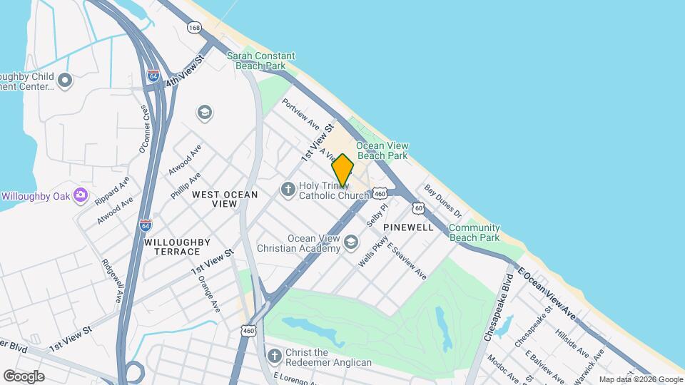 117 W Balview Ave Mapa y Detalles de la Ubicación