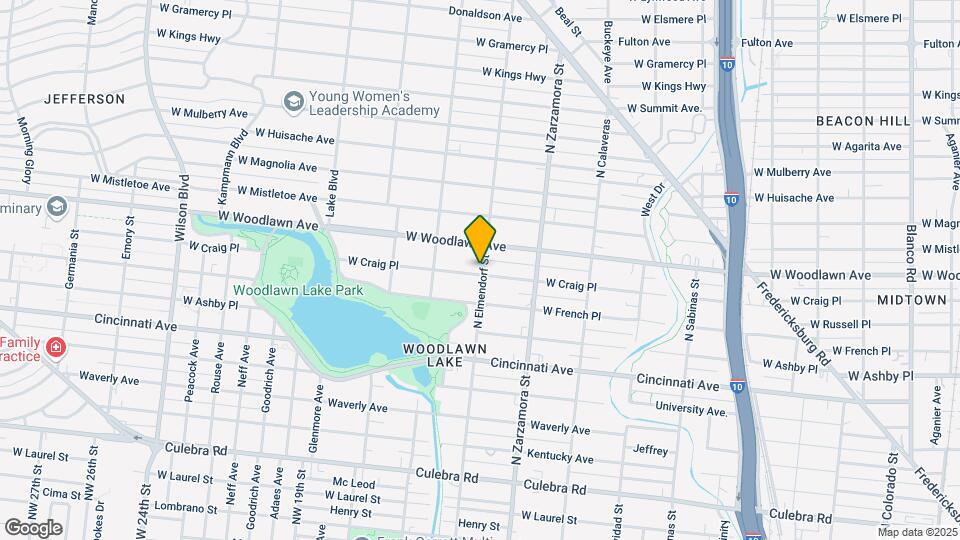 1801 W Craig Pl Map and Location Details