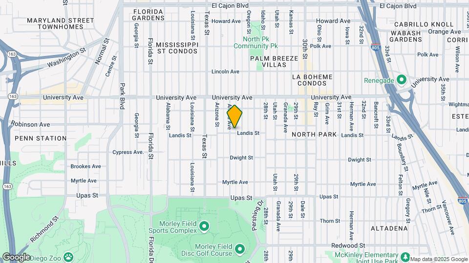 2568-2568 Landis St Map and Location Details