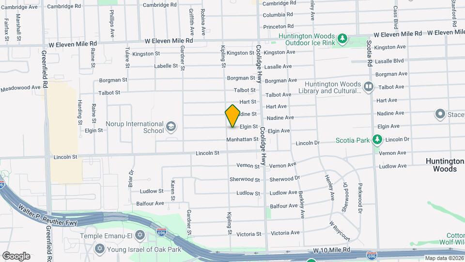 13731 Elgin St Map and Location Details