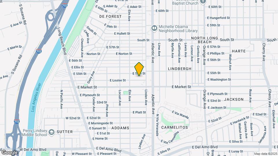 465 E Louise St Map and Location Details