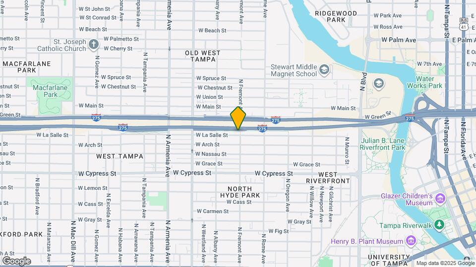 1901 W La Salle St Map and Location Details