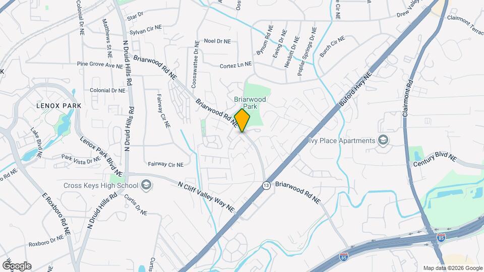 1410 Briarhaven Trail Map and Location Details