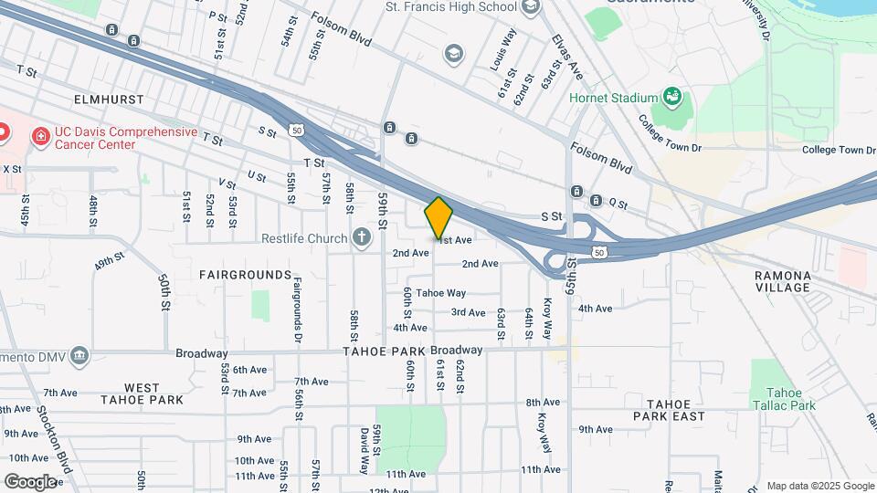 6100 1st Ave Map and Location Details