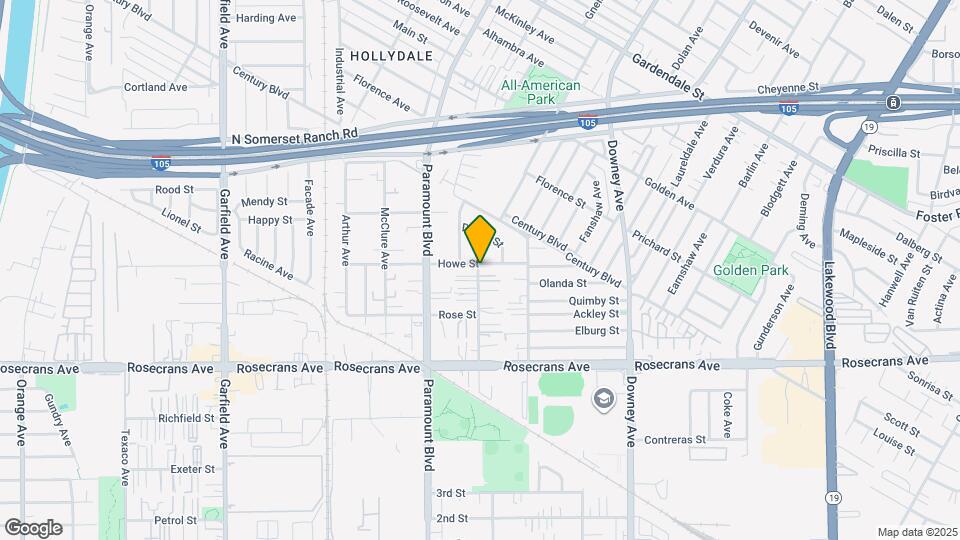 8100 Howe St Map and Location Details