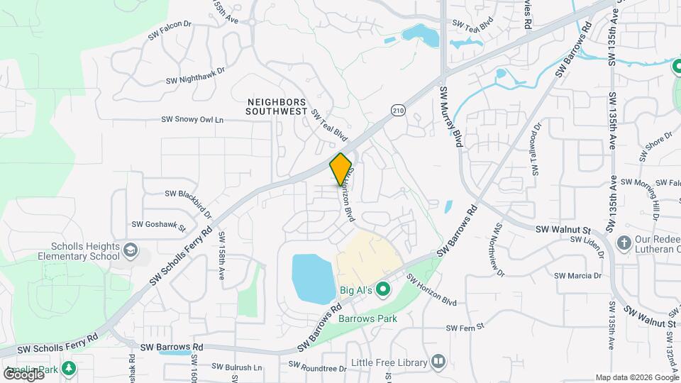 11971 SW Horizon Blvd Mapa y Detalles de la Ubicación