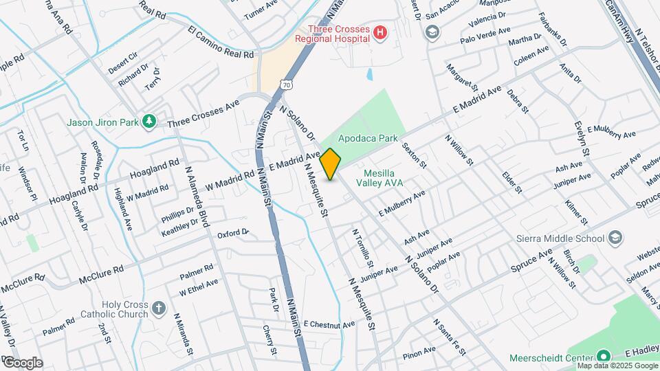 Mira Vista Villas Senior Living Map and Location Details