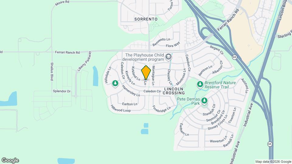 1119 Lawrence Ln Mapa y Detalles de la Ubicación