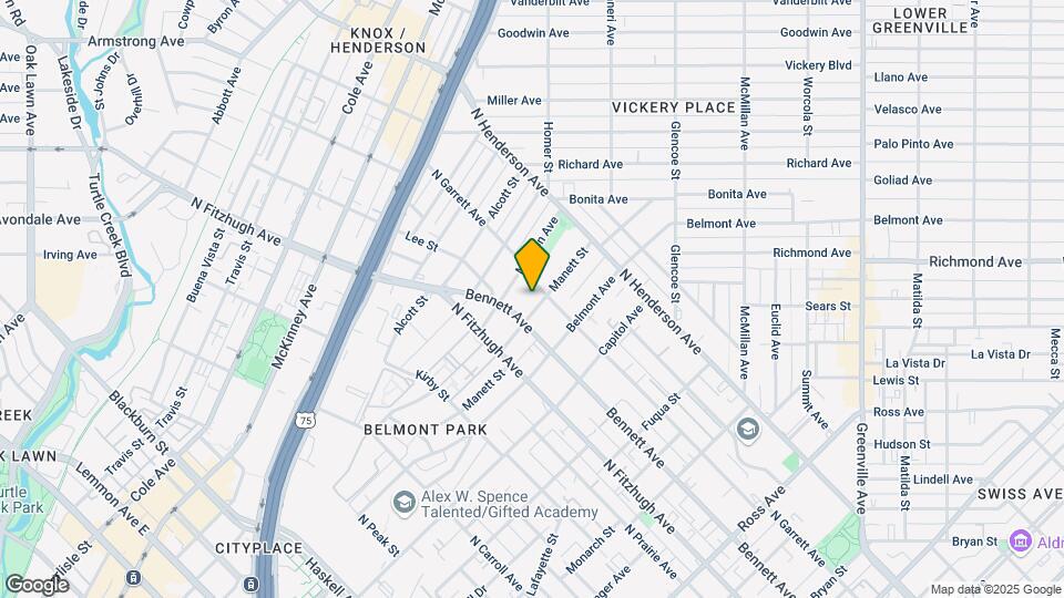 5021 Manett St Map and Location Details