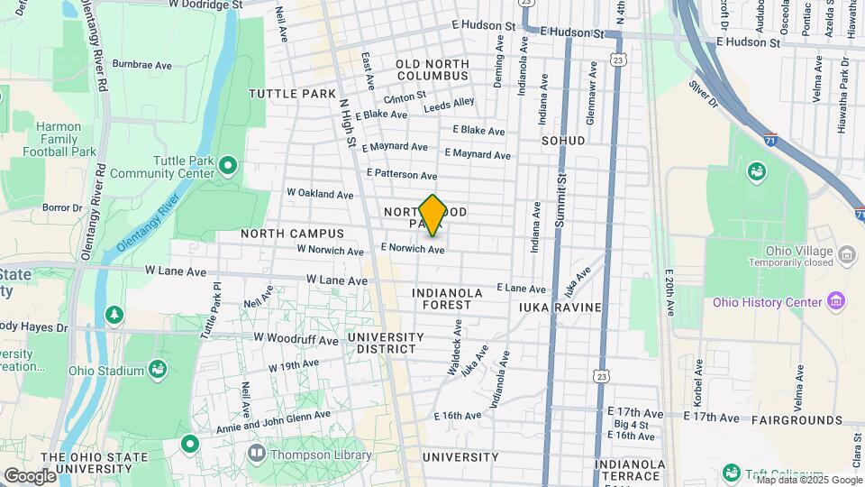 104 E Norwich Ave Mapa y Detalles de la Ubicación