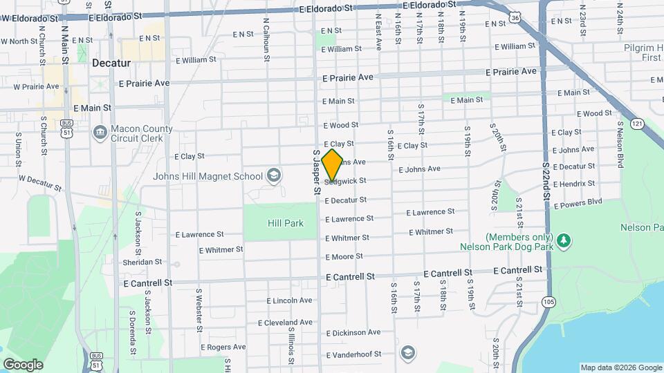 1245 Sedgwick St Map and Location Details