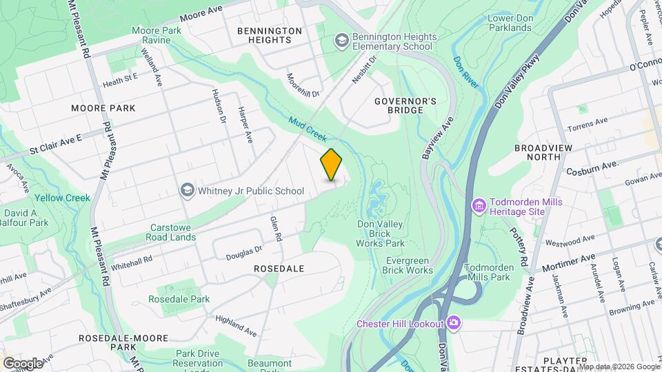 4 Astley Ave Map and Location Details