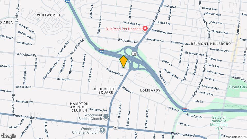 2931 Sharon Hill Cir Map and Location Details