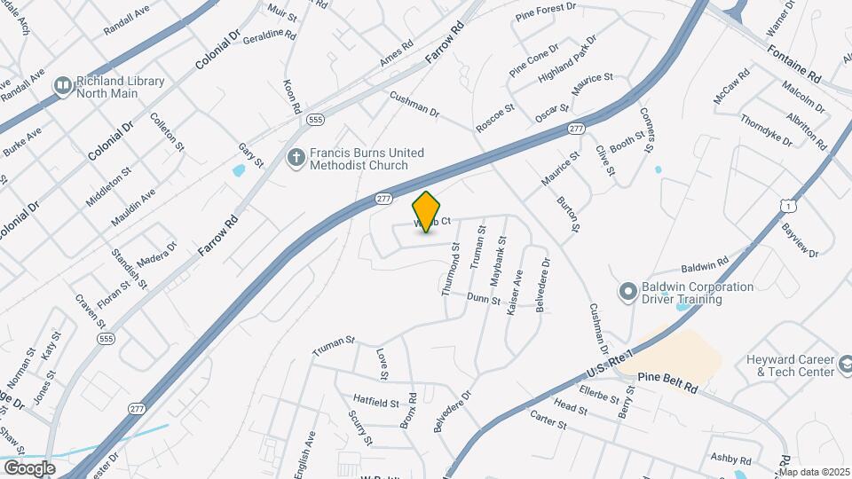 4040 Webb Ct Map and Location Details