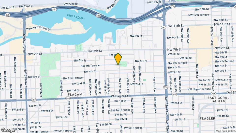 430 NW 47th Ave Map and Location Details