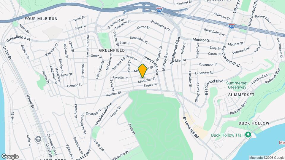 737 Montclair St Mapa y Detalles de la Ubicación