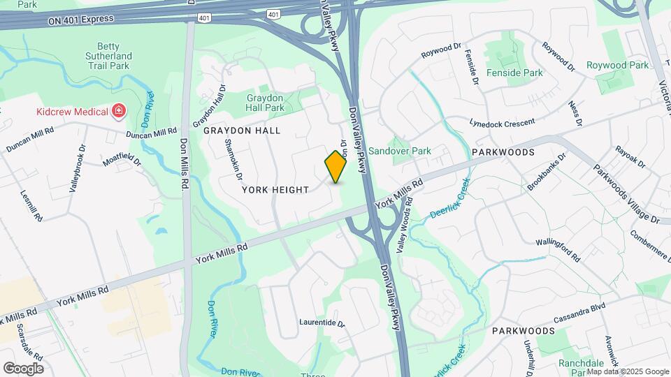 31 Lochinvar Crescent Map and Location Details