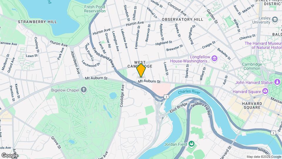 375 Mount Auburn St Map and Location Details