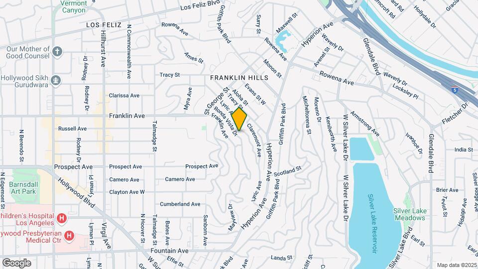 2330 Ronda Vista Dr Map and Location Details